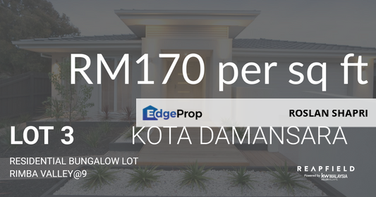 LOT 3 Rimba Valley@9 Bungalow Plot - 20,839 sq ft, Selangor, Kota Damansara