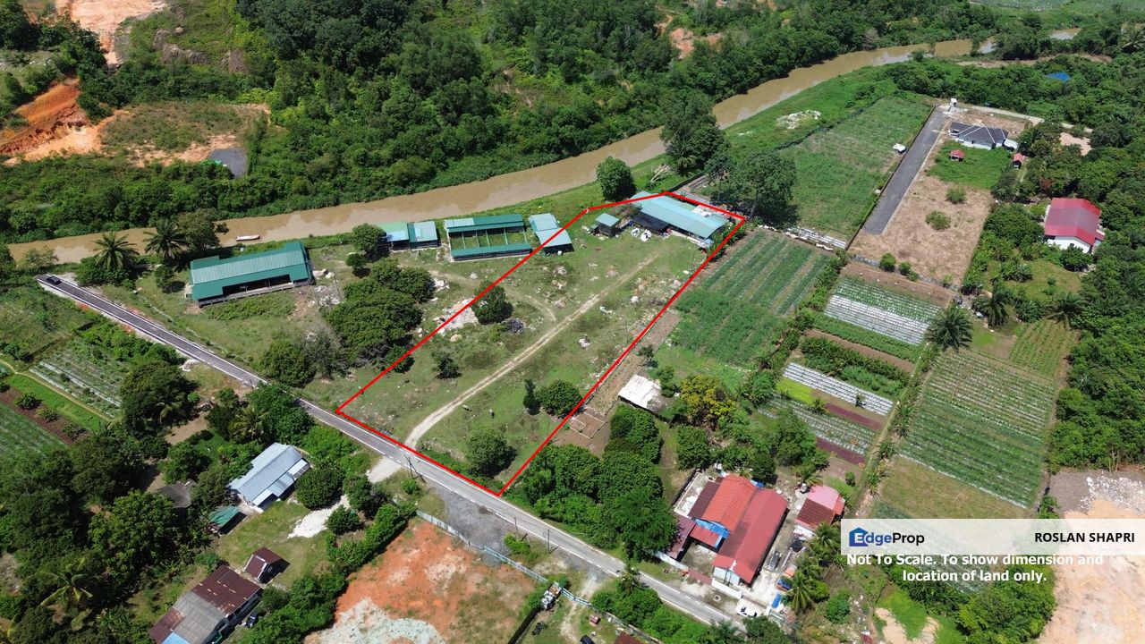 RM16 Sekaki Persegi) Tanah Lot Pertanian di Pulau Meranti Puchong - Jalan Kelompok 2, Selangor, Puchong