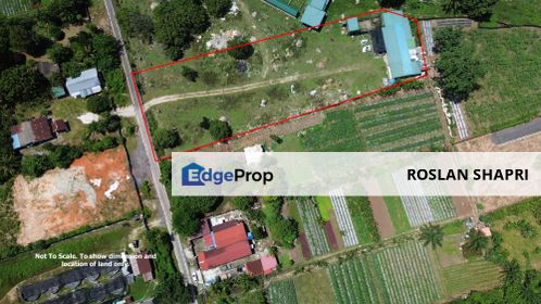 RM16 Sekaki Persegi) Tanah Lot Pertanian di Pulau Meranti Puchong - Jalan Kelompok 2, Selangor, Puchong