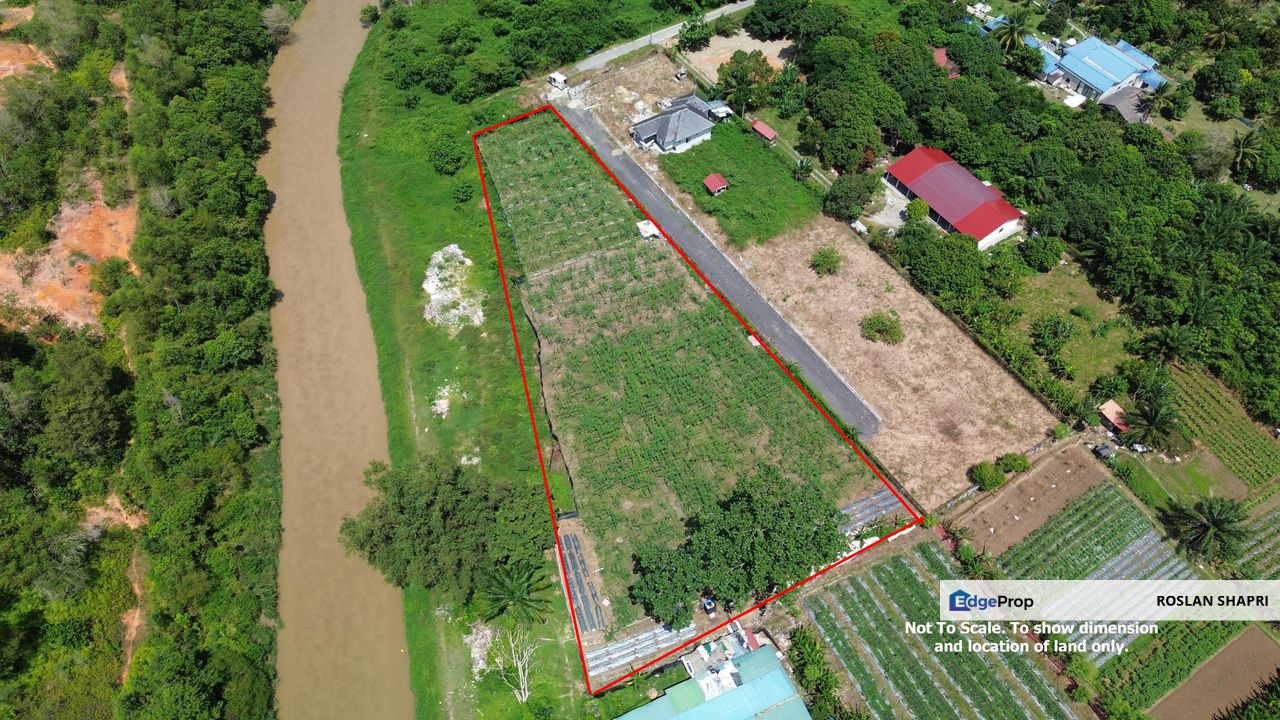 (PULAU MERANTI PUCHONG) Tanah Tepi Sungai AGRI LAND Untuk Dijual, Selangor, Puchong