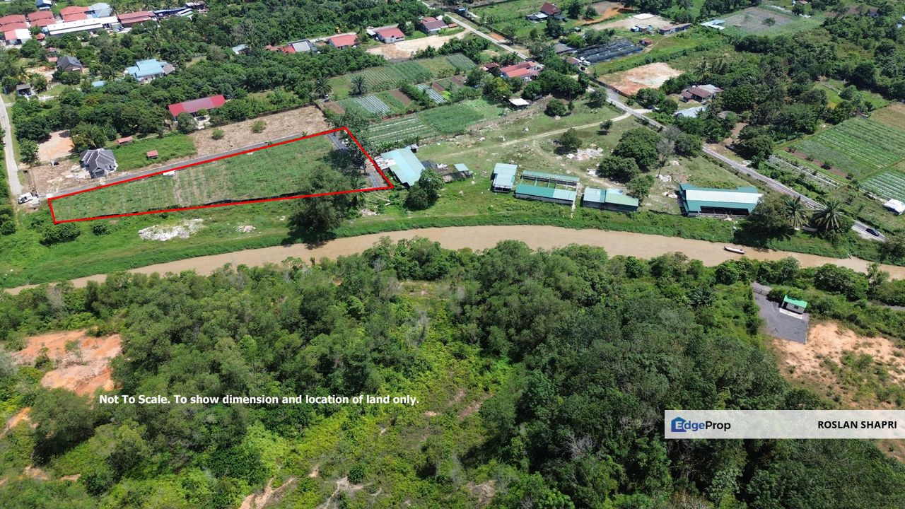 (PULAU MERANTI PUCHONG) Tanah Tepi Sungai AGRI LAND Untuk Dijual, Selangor, Puchong