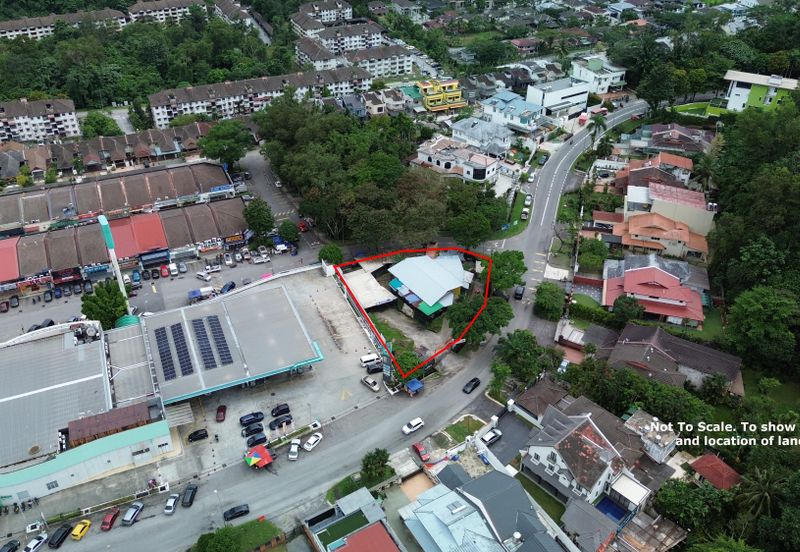 BUKIT ANTARABANGSA - A rare gem in the bustling area, the last remaining commercial land.