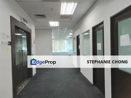 Mutiara Damansara Office Partly Furnished 8,506 sq.ft. Menara Mudajaya, large & spacious for RENT, Selangor, Mutiara Damansara