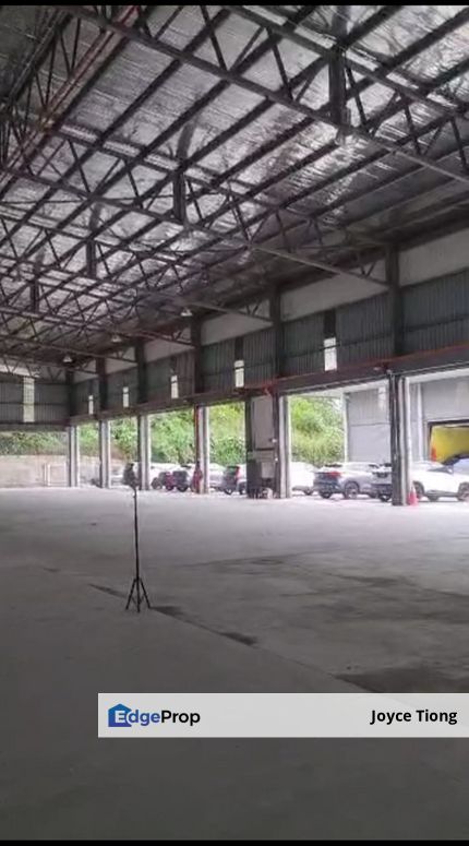 Prime factory for rent, facing main road, Selangor, Cheras