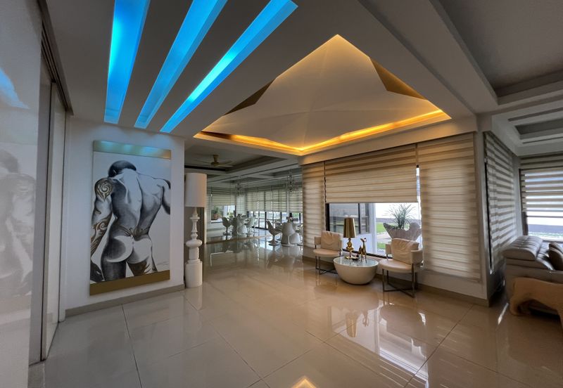 2 sty Bungalow House, Desa Pahlawan, Ampang Hilir, Ampang, KLCC, Built Up approx 8500sf, Land Size: 11543sf, 5 bedrooms 5 bathrooms, Fully Fitted