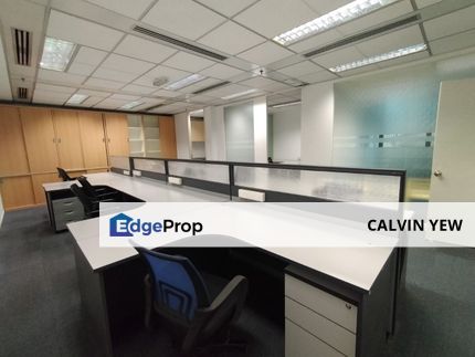 Menara Keck Seng, Office Unit, Bukit Bintang, KL City, City Centre, 1,179sf, Fully Fitted, Kuala Lumpur, Bukit Bintang