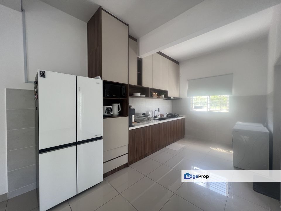 Starling endlot, Partly furnish, 2 storey terrace house for rent. Bandar rimbayu , Selangor, Jenjarom