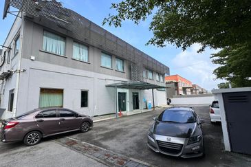 Taman Perindustrian Meru detached corner factory