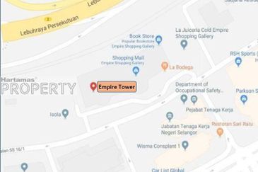 Office For Rent @ Empire Subang, Subang Jaya
