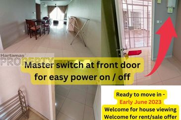 Near LRT, Fully Furnished Well Kept Unit at Kiara Residence II, Bukit Jalil Kuala Lumpur