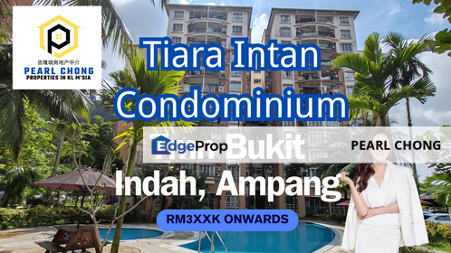 High Floor Green View, Tiara Intan Condo, Tmn Bkt Indah Ampang Selangor, Selangor, Ampang