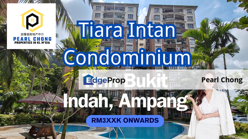 High Floor Green View, Tiara Intan Condo, Tmn Bkt Indah Ampang Selangor, Selangor, Ampang