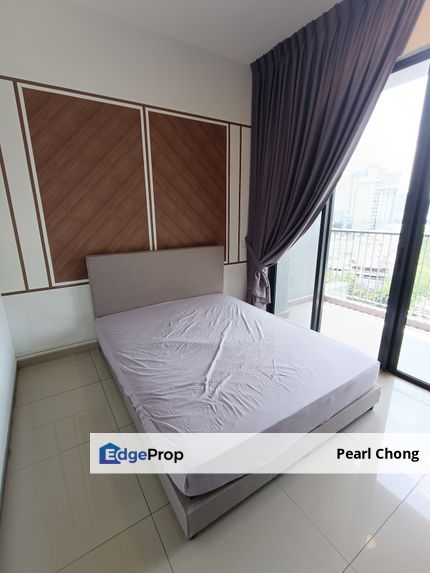 Balcony Middle Room Queen Bed For Rent at Nidoz Residences, Desa Petaling Kuala Lumpur, Kuala Lumpur, Desa Petaling