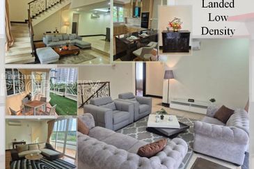 Fully Furnished Bungalow, 6 Rooms 6 Baths, Kiara Peak Residence @ Changkat Duta Kiara, Mont Kiara Kuala Lumpur