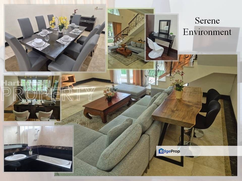 Fully Furnished Bungalow, 6 Rooms 6 Baths, Kiara Peak Residence @ Changkat Duta Kiara, Mont Kiara Kuala Lumpur, Kuala Lumpur, Mont Kiara