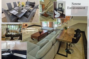 Fully Furnished Bungalow, 6 Rooms 6 Baths, Kiara Peak Residence @ Changkat Duta Kiara, Mont Kiara Kuala Lumpur