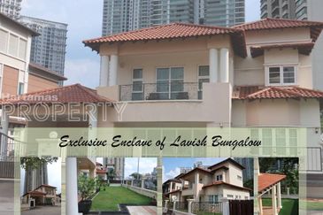 Fully Furnished Bungalow, 6 Rooms 6 Baths, Kiara Peak Residence @ Changkat Duta Kiara, Mont Kiara Kuala Lumpur