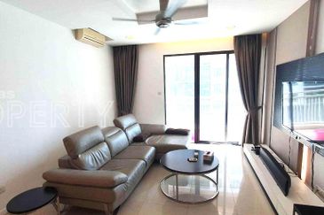 Fully Furnished, 3+1 Rooms at Casa Kiara II, Mont Kiara Kuala Lumpur