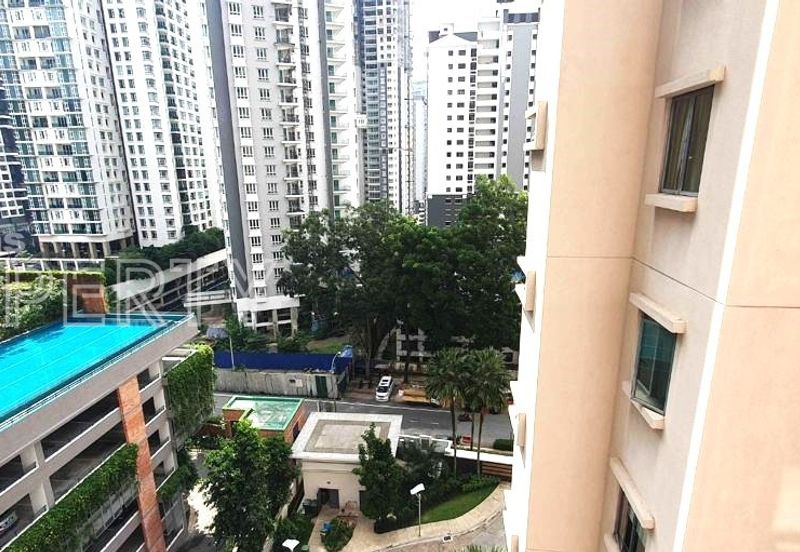 Fully Furnished, 3+1 Rooms at Casa Kiara II, Mont Kiara Kuala Lumpur