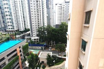 Fully Furnished, 3+1 Rooms at Casa Kiara II, Mont Kiara Kuala Lumpur