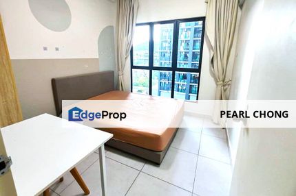 Near MRT, Female Unit, Pool View Middle Room at Majestic Maxim Cheras, Taman Connaught KL, Kuala Lumpur, Cheras