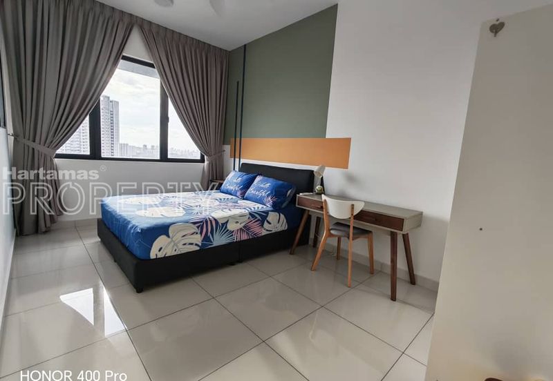 Near MRT/LRT Maluri, Direct Line to TRX & Bukit Bintang, Fully Furnished Unit at Parc 3, Taman Pertama Cheras, Kuala Lumpur