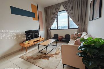 Near MRT/LRT Maluri, Direct Line to TRX & Bukit Bintang, Fully Furnished Unit at Parc 3, Taman Pertama Cheras, Kuala Lumpur