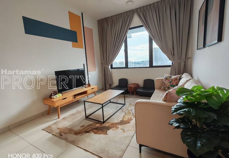 Near MRT/LRT Maluri, Direct Line to TRX & Bukit Bintang, Fully Furnished Unit at Parc 3, Taman Pertama Cheras, Kuala Lumpur