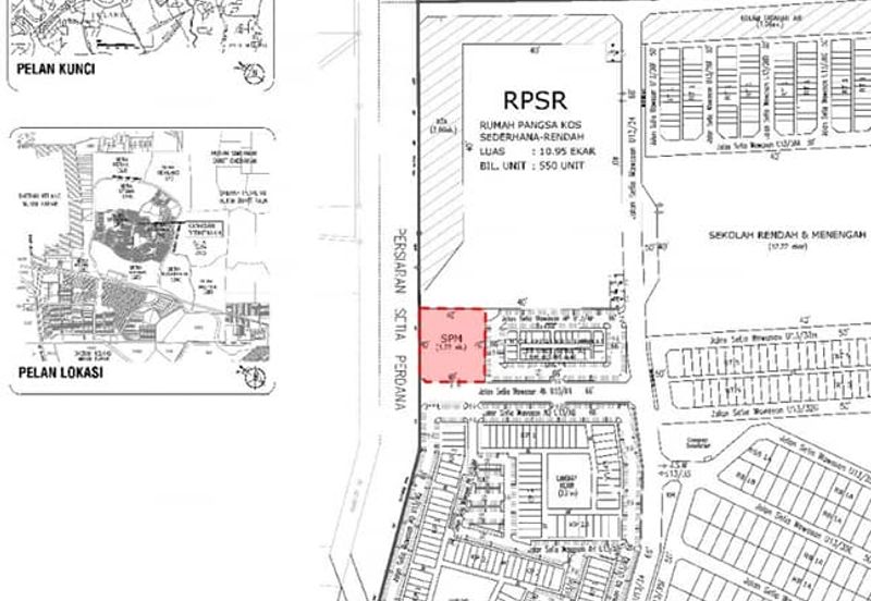 Petrol Stn Land to Sale at Precint 10 Setia Alam