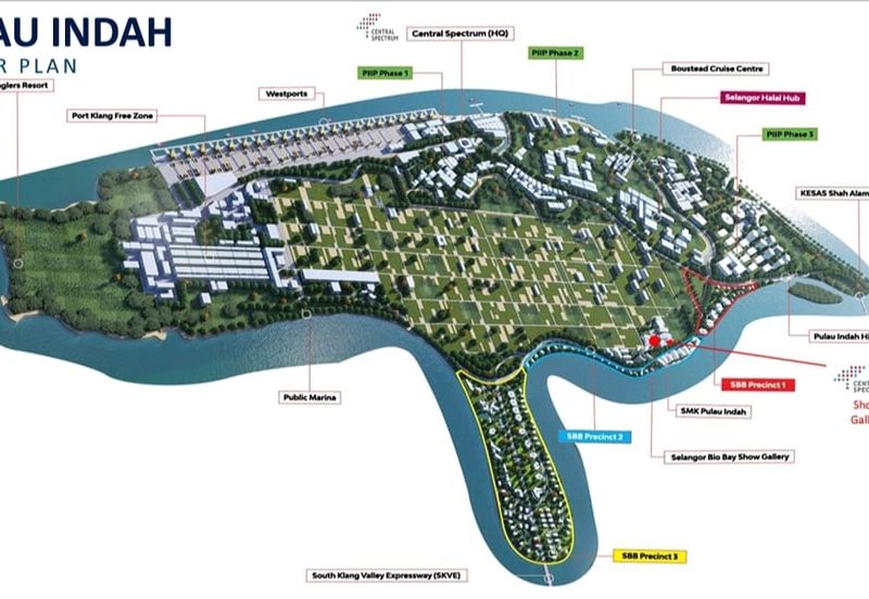 Light Industrial Land for Sale Pulau Indah Klang