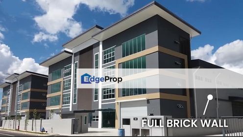 Under Construction Semi D Factory Taman Perindustrian Meru Klang for Sale, Selangor, Klang