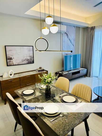 Tastefully Renovated & Fully Furnished 3 Bedrooms Sentral Suites Condo For Rent, Kuala Lumpur, KL Sentral