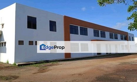 Semi Detached Warehouse Factory Kemaman Terengganu For Sale or Rent, Terengganu, Kemaman