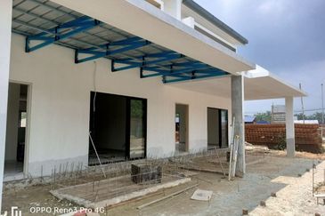 Freehold Brand New 2 Storey Terrace Jalan Pasar Malam, Meru For Sale