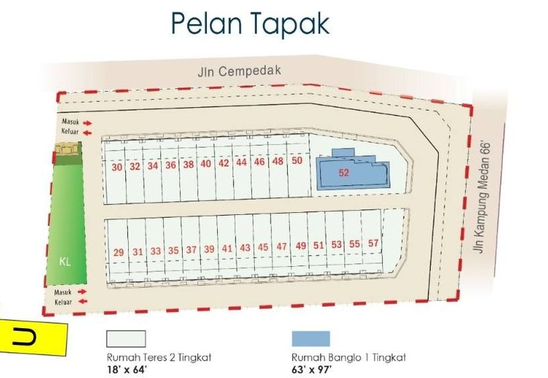 Rumah Baru 2 Tingkat Teres di Tmn Sijangkang Idaman, Teluk Panglima Garang