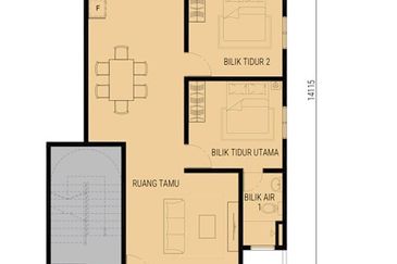 Freehold Pangsapuri Selangor Ku @ Taman Jenderam Damai, Jenderam Hilir Dengkil