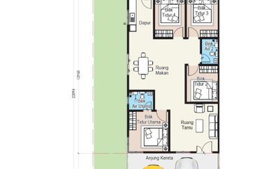 Freehold Semi D Setingkat @ Taman Mutiara Salak, Salak Tinggi