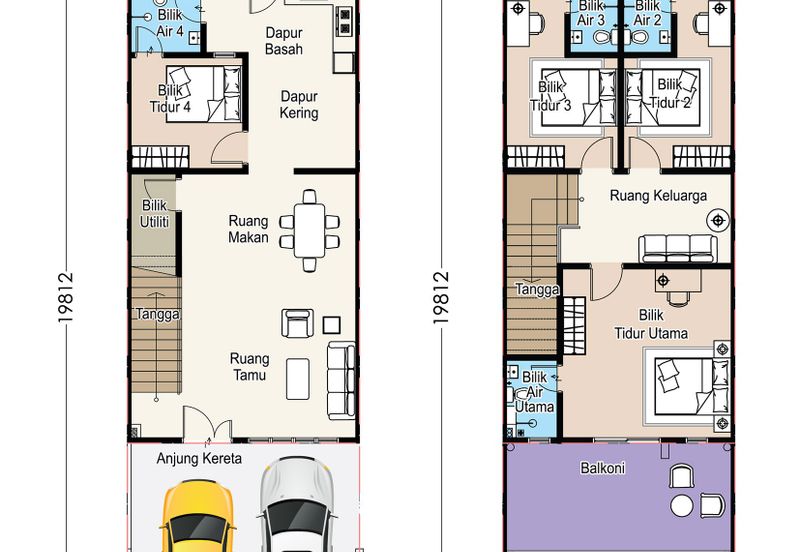 Freehold Teres 2 Tingkat @ Taman Mutiara Salak, Salak Tinggi