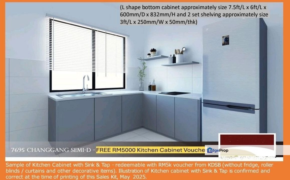 Semi D Setingkat Moden Baru Di Taman Langat Utama 3, Bkt Changgang, Selangor, Banting