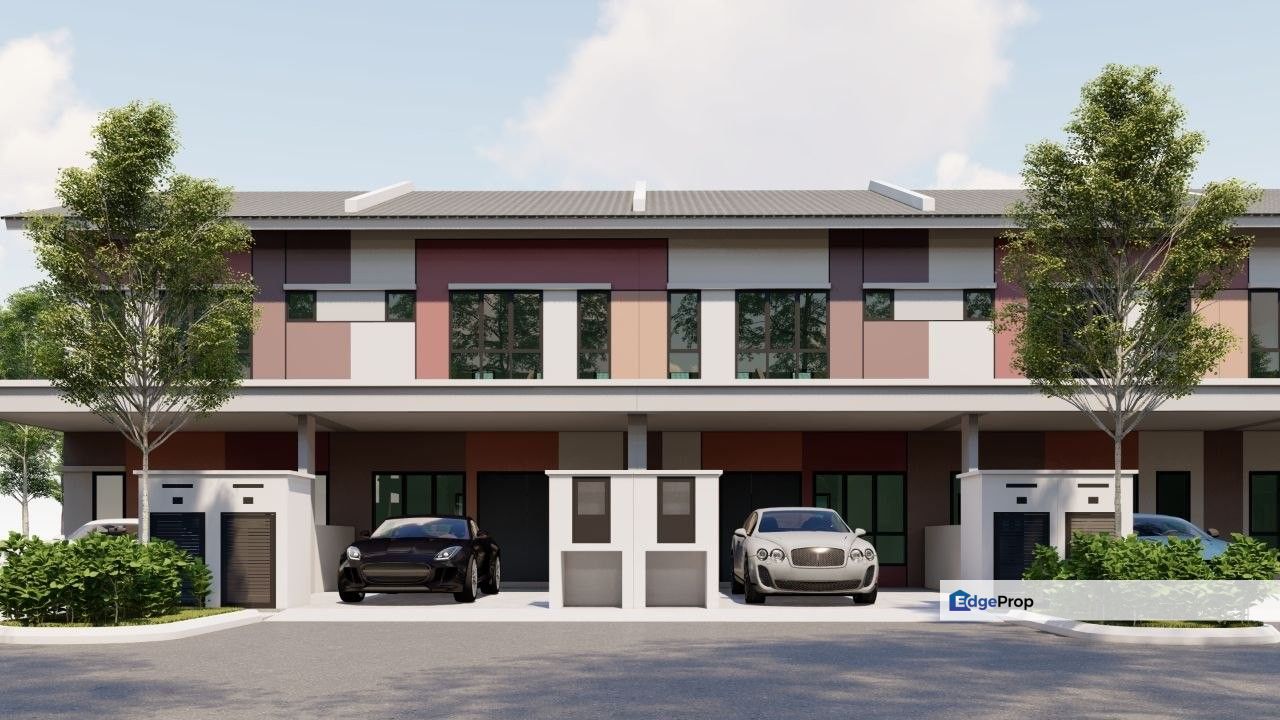 Rumah Teres Dua Tingkat Moden Baru Di Taman Langat Utama 3, Bkt Changgang Banting, Selangor, Banting