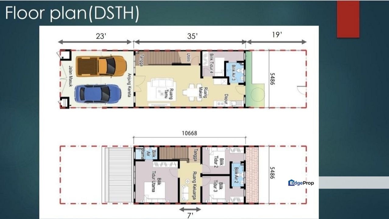 Rumah Teres Dua Tingkat Moden Baru Di Taman Langat Utama 3, Bkt Changgang Banting, Selangor, Banting