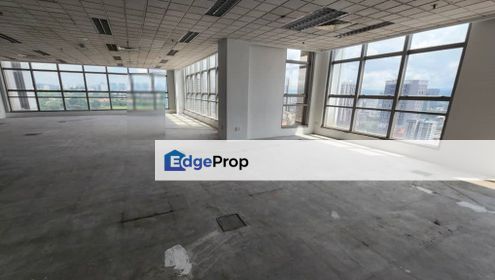 Bare unit office at Menara Raja Laut, Kuala Lumpur, KL City