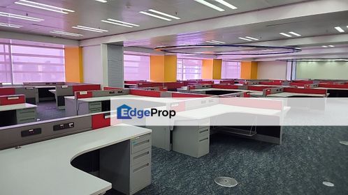 Big Fully Fitted Office Space Fit 200 Staff, Kuala Lumpur, Pantai