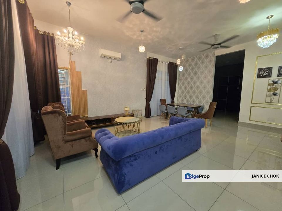 For Rent Double Sty Cluster House Rm 3500 @Taman Nusantara  Gelang Patah , Johor, Gelang Patah