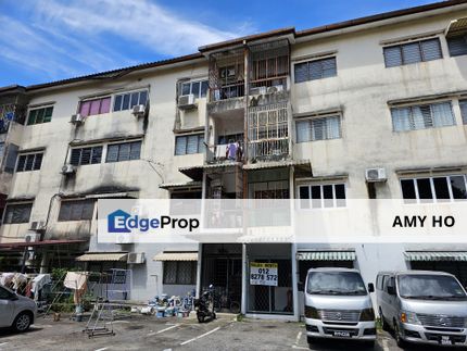 [Ground Floor Freehold] Gombak Court Apartment Setapak Kuala Lumpur Easy access high ceiling, Kuala Lumpur, Setapak