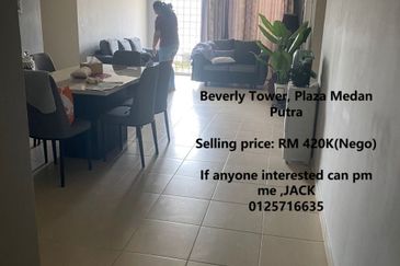 Beverly Tower @ Plaza Medan Putra