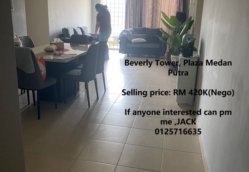 Beverly Tower @ Plaza Medan Putra