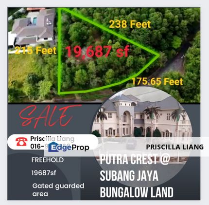 Bungalow Land - Putra Crest - Subang Jaya, Selangor, Subang Jaya