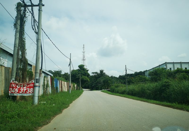 Industrial Zone, Taman Perindustrian Meranti Utama, Main Road, Flat Land, Puchong, Selangor
