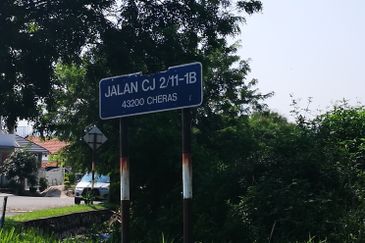 Jalan Cheras Jaya 2/11-1A 